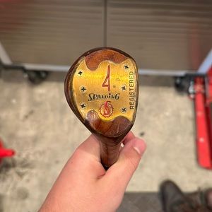 Spalding invitational 4 wood. Laminate club